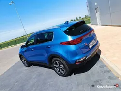 Niebieski Używany 2018 Kia Sportage 4 SUV | 72 500 zł (Uczciwa cena)