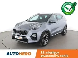 Srebrny Używany 2021 Kia Sportage SUV | 86 200 zł (Uczciwa cena)