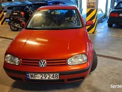 Czerwony Używany 2002 VW Golf IV Hatchback | 7500 zł (Drogi)