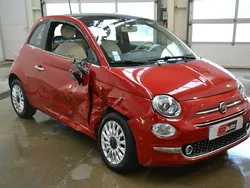 Czerwony Używany 2017 Fiat 500 Hatchback | 17 500 zł