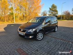 Czarny Używany 2010 VW Touran Minivan | 17 900 zł (Super Cena)