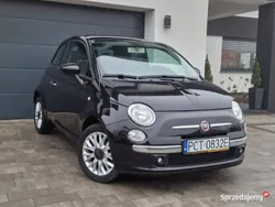 Czarny (metalik) Używany 2015 Fiat 500 Lounge Hatchback | 29 900 zł (Dobra cena)