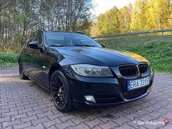 Czarny Używany 2008 BMW 320 Efficient Dynamics Kombi | 20 000 zł (Dość drogi)