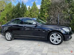 Czarny Używany 2008 Mercedes C180 Sedan/Limuzyna | 22 999 zł (Super Cena)