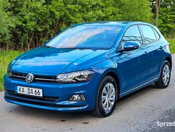 Niebieski Używany 2018 VW Polo Hatchback | 44 500 zł (Uczciwa cena)