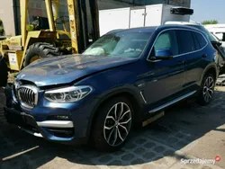 Niebieski Używany 2020 BMW X3 SUV | 83 499 zł