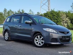 Szary Używany 2008 Mazda 5 Minivan | 10 900 zł (Dość drogi)