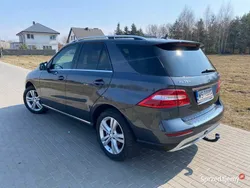 Szary Używany 2014 Mercedes ML350 SUV | 87 000 zł (Uczciwa cena)