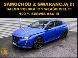Niebieski (metalik) Używany 2021 Peugeot 308 Hatchback | 89 340 zł