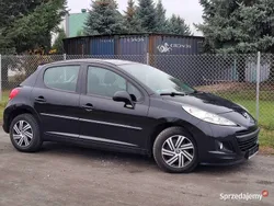 Czarny Używany 2011 Peugeot 207 Hatchback | 15 900 zł (Uczciwa cena)