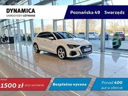 Biały Używany 2023 Audi A3 S-Line Hatchback | 115 900 zł (Drogi)