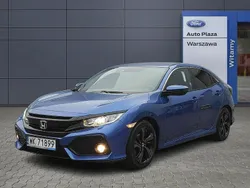 Niebieski Używany 2018 Honda Civic Comfort Hatchback | 59 900 zł