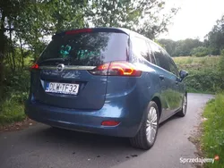 Niebieski Używany 2016 Opel Zafira Tourer Minivan | 55 500 zł (Dość drogi)