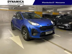 Niebieski (metalik) Używany 2021 Kia Sportage 2 SUV | 85 900 zł (Uczciwa cena)