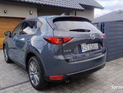 Szary Używany 2021 Mazda CX-5 SUV | 83 900 zł (Super Cena)