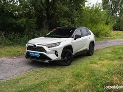 Biały Używany 2019 Toyota RAV4 Hybrid SUV | 132 999 zł (Dość drogi)
