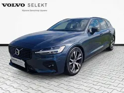 Niebieski Używany 2021 Volvo V60 R-Design Kombi | 124 900 zł (Super Cena)