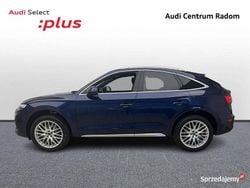 Niebieski Używany 2024 Audi Q5 Sportback S-Line SUV | 229 980 zł (Dobra cena)