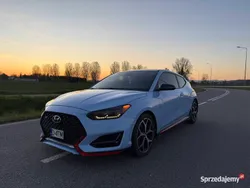 Niebieski Używany 2019 Hyundai Veloster Hatchback | 99 500 zł