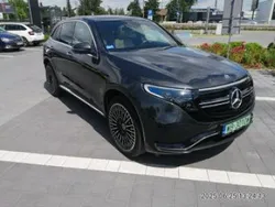 Czarny Używany 2021 Mercedes EQC400 SUV | 121 400 zł