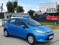 Niebieski Używany 2010 Ford Fiesta Hatchback | 21 800 zł (Dość drogi)