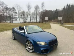 Granatowy Używany 2009 Audi A4 Cabriolet S-Line Kabriolet | 24 999 zł