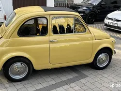 Żółty Używany 1974 Fiat 500 | 24 800 zł