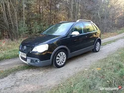 Czarny Używany 2008 VW Polo Cross Hatchback | 8990 zł