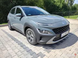 Szary Używany 2022 Hyundai Kona SUV | 82 500 zł (Dobra cena)