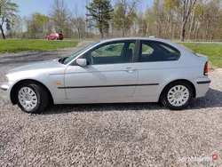 Srebrny Używany 2002 BMW 318 Compact Hatchback | 9999 zł