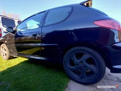 Czarny Używany 2004 Peugeot 206 Hatchback | 5900 zł