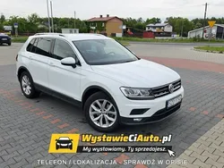 Biały Używany 2019 VW Tiguan SUV | 90 000 zł (Uczciwa cena)