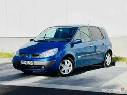 Niebieski jasny (metalik) Używany 2006 Renault Scénic II Dynamique Minivan | 12 500 zł