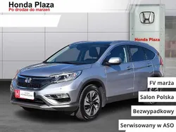 Lunar silver m. Używany 2016 Honda CR-V Executive SUV | 74 900 zł