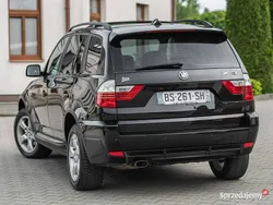 Czarny Używany 2008 BMW X3 Sport Line SUV | 26 700 zł (Uczciwa cena)