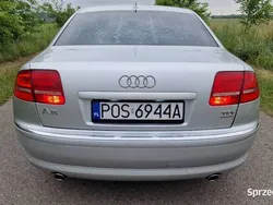 Srebrny Używany 2008 Audi A8 Sedan/Limuzyna | 39 500 zł (Super Cena)