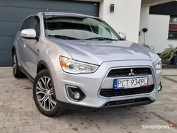 Srebrny Używany 2016 Mitsubishi ASX SUV | 45 990 zł