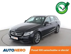 Czarny (metalik) Używany 2015 Mercedes C200 Kombi | 58 500 zł (Dość drogi)