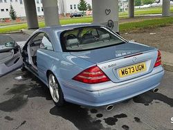 Niebieski Używany 2000 Mercedes CL500 Coupe | 19 990 zł
