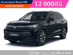 Czarny (metalik) Nowe 2025 VW Tiguan SUV | 164 240 zł (Super Cena)