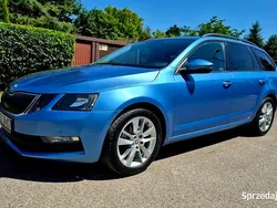 Niebieski Używany 2018 Skoda Octavia Ambition Kombi | 39 000 zł (Uczciwa cena)