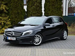 Czarny (metalik) Używany 2015 Mercedes A180 AMG Hatchback | 47 900 zł (Uczciwa cena)