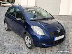 Granatowy Używany 2007 Toyota Yaris Hatchback | 12 800 zł