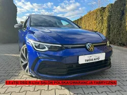 Niebieski Używany 2024 VW Golf VIII R-line Hatchback | 132 800 zł (Drogi)