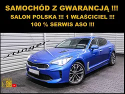 Niebieski (metalik) Używany 2018 Kia Stinger 2 Sedan/Limuzyna | 89 888 zł