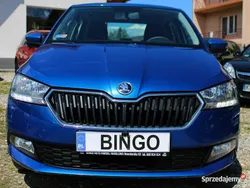Niebieski Używany 2019 Skoda Fabia Ambition Hatchback | 36 800 zł (Uczciwa cena)