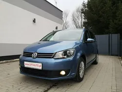 Niebieski Używany 2013 VW Touran Minivan | 32 900 zł (Dobra cena)