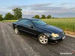 Granatowy Używany 2004 Mercedes CLK270 Coupe | 19 900 zł