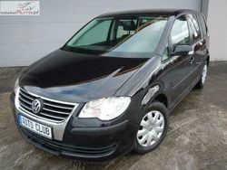 Czarny Używany 2008 VW Touran Minivan | 40 900 zł