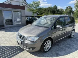 Szary Używany 2009 VW Touran Minivan | 19 900 zł (Dość drogi)